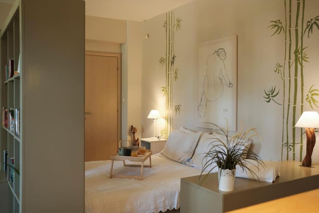 Apartment With Garden In Thessaloniki. エクステリア 写真
